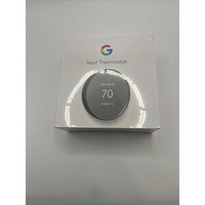 Google Nest Smart Thermostat, Charcoal - GA02081-US